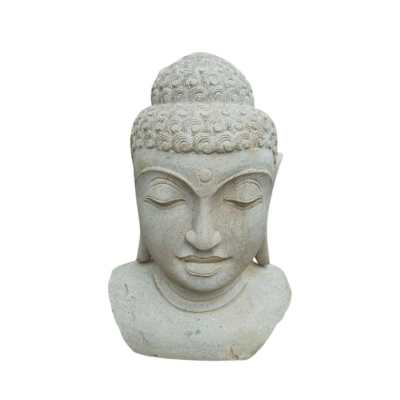 Ein majestätischer Buddha-Kopf für Ihren Garten - jetzt zum reduzierten Preis!