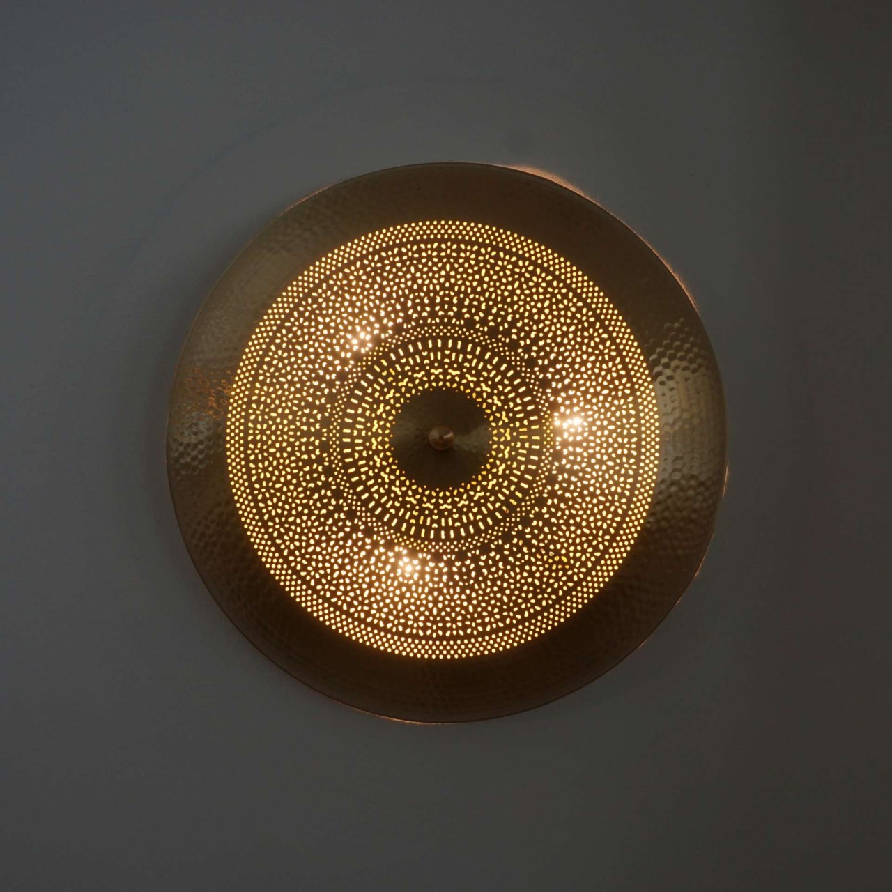 Maraa Safi 60cm Gold - Orientalische Wandlampe, Handgefertigt und beleuchtet