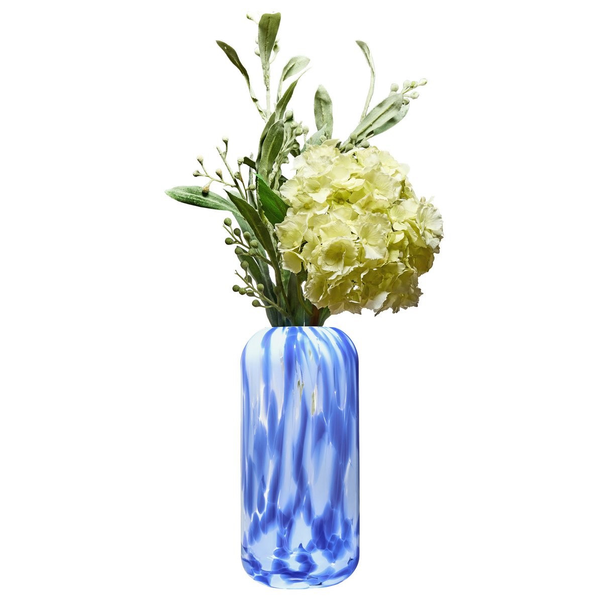 Glasvase LAVA blau 28,5 cm