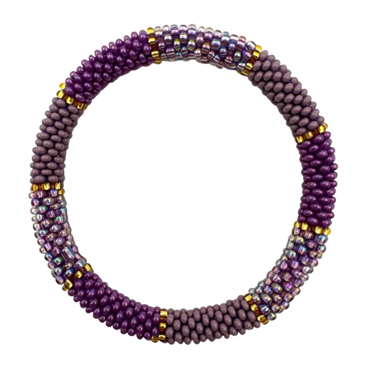 Maison Kizo Glasperlenarmband – Purple-Mix