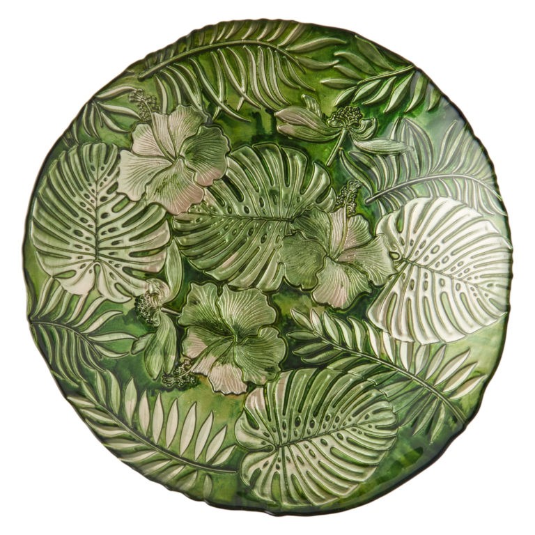 Schale Bowl Tropical 32 cm Glas