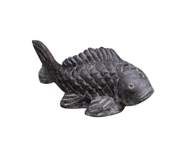 Fische - Stein / Vollguss - Länge ca. 25 cm - Indonesien