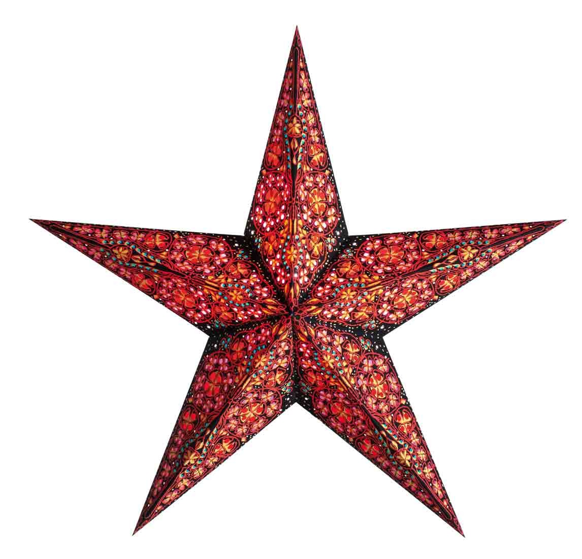 Papierstern starlightz kalea red size M