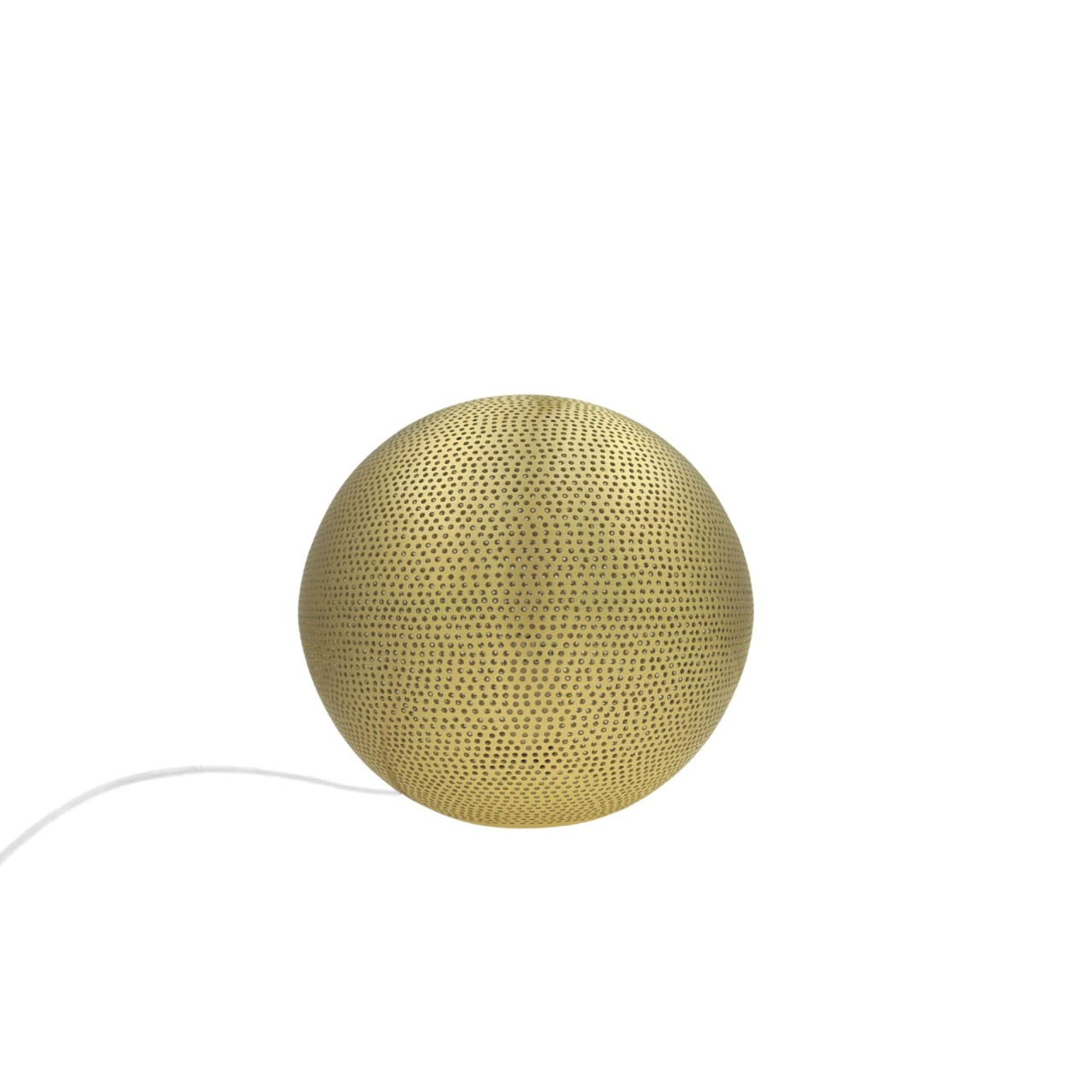 Tischlampe Rangi Dots S 22cm goldfarben Handwerk sweet mint