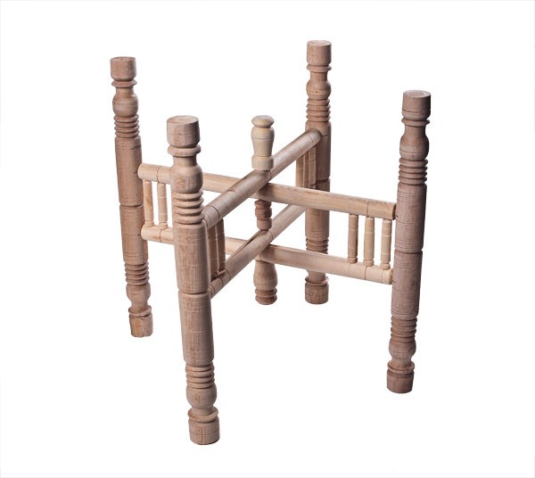 Holzuntergestell für Teetablett XL